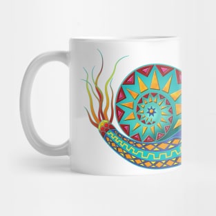 Hummingbird Snail Mug